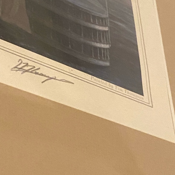 A set of America’s Cup 1899 1887. Tim Thomson Lithograph - Picture 11 of 13